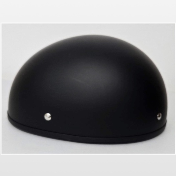 Street & Steel Motorcycle Half Helmet Bucket Adult Unisex Large Black Matt Hat - Picture 6 of 16